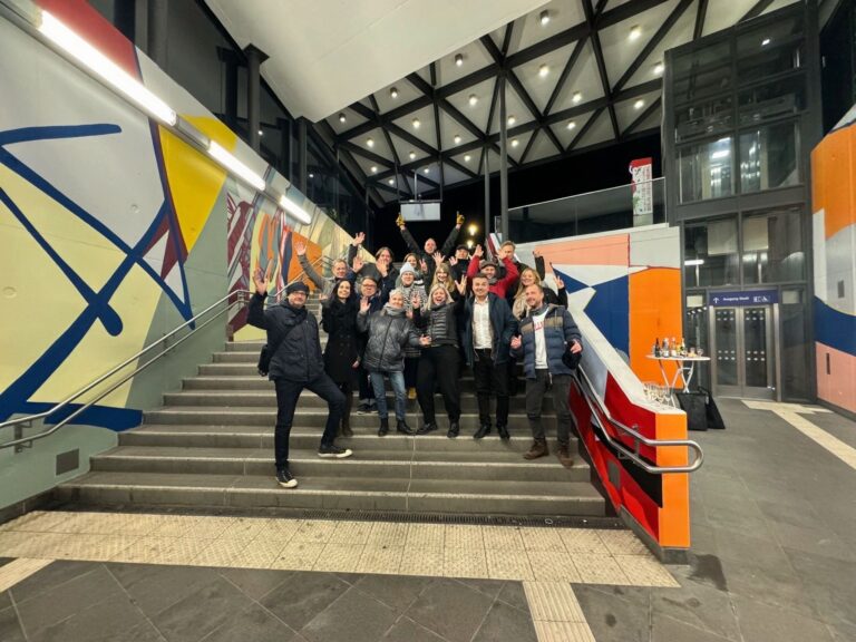 Eingang zum Bahnhofstunnel