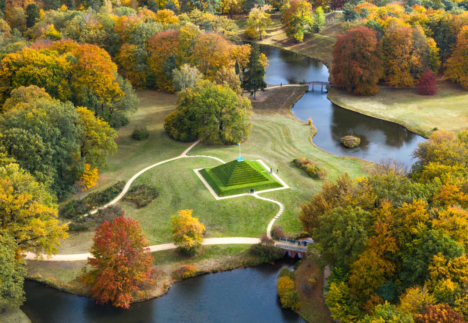Landpyramide im Branitzer Park