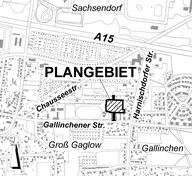 Geltungsbereich Bebauungsplan "Wohngebiet Am Sportplatz", Gro&szlig; Gaglow