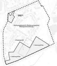 Geltungsbereiche der Plan&auml;nderungen