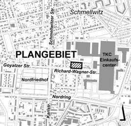 r&auml;umliche Einordnung im Stadtgebiet