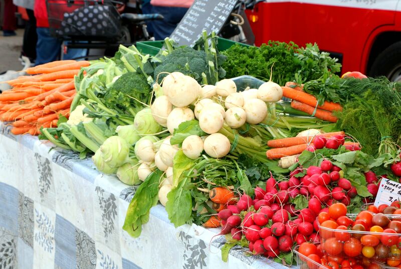 Wochenmarkt - Leipziger Straße