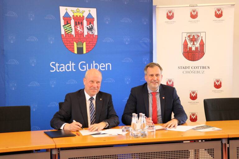 Kooperationsvereinbarung Stadt Cottbus/Chóśebuz und Guben