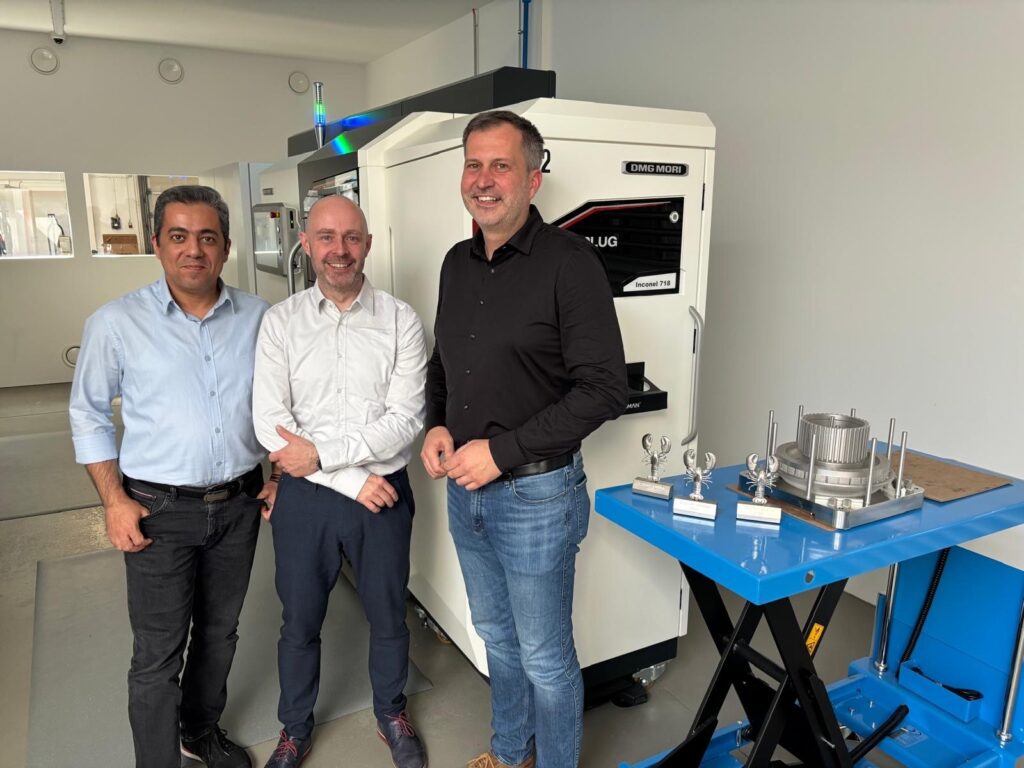 Oberbürgermeister Tobias Schick besucht n-protec additive GmbH