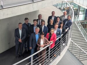 Delegation Lausitzrunde im Bundestag