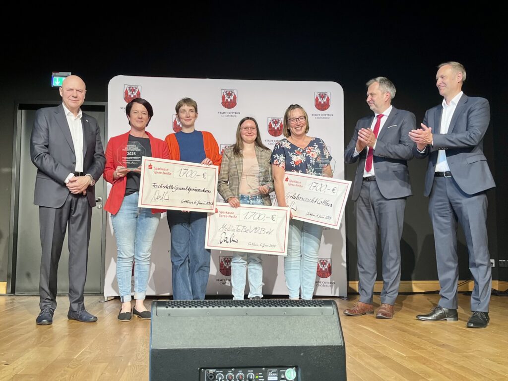 Preisverleihung Cottbuser Präventionspreis