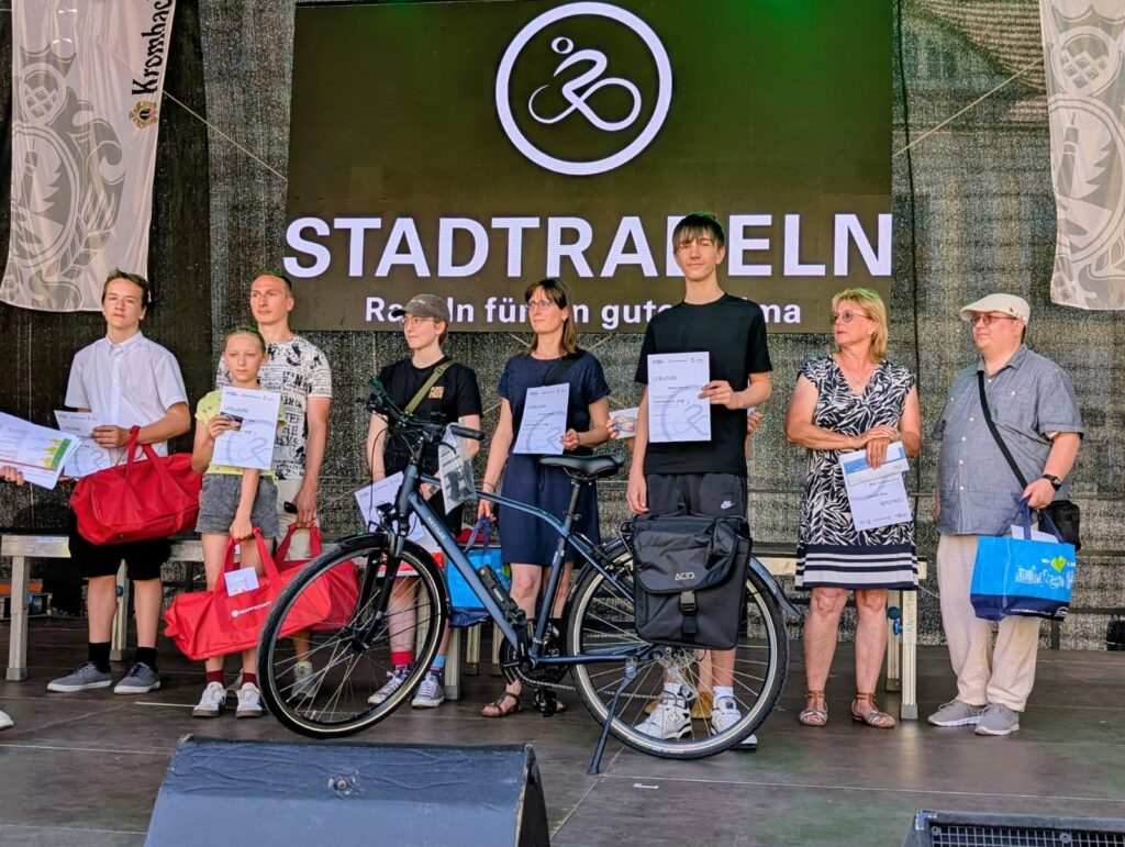 Stadtradeln 2025 - ausgelosten Preise und Sieger