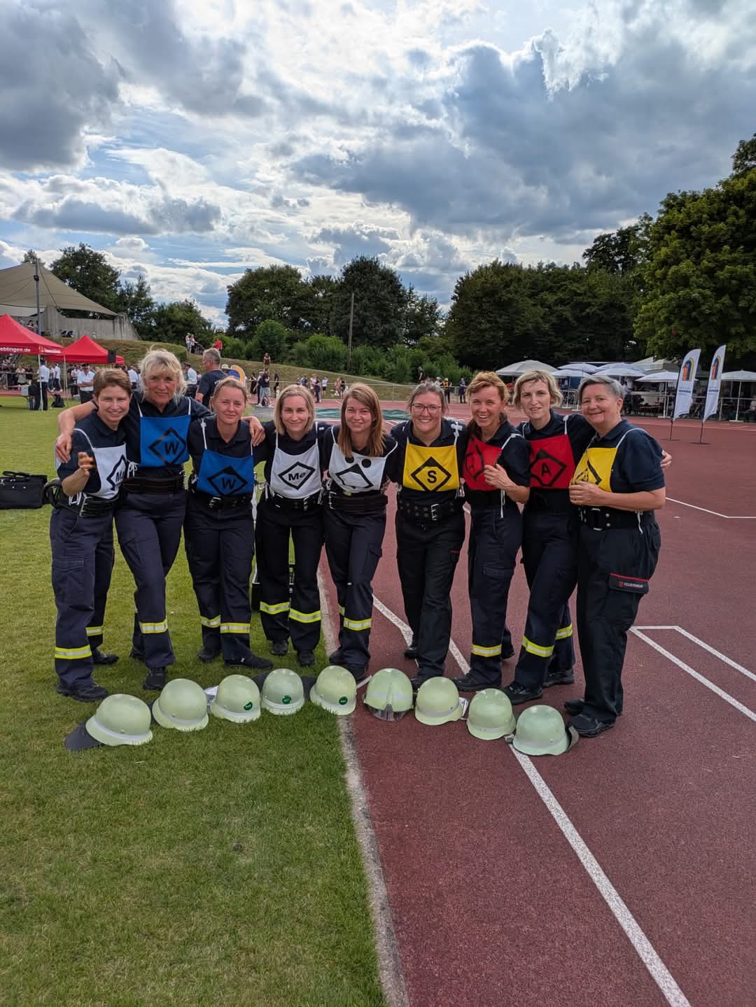 Feuerwehr-Frauen in Böblingen