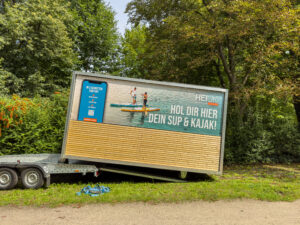 SUP-und Kajak-Ausleihe an der Spree