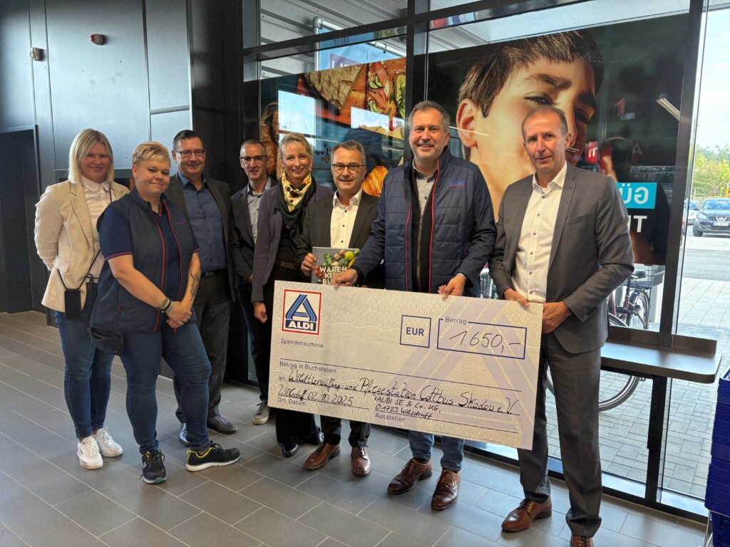 OB Schick kassiert in neuem Markt für guten Zweck