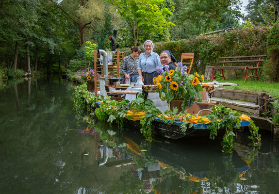 Sonderkahnfahrt zum Lehdefest