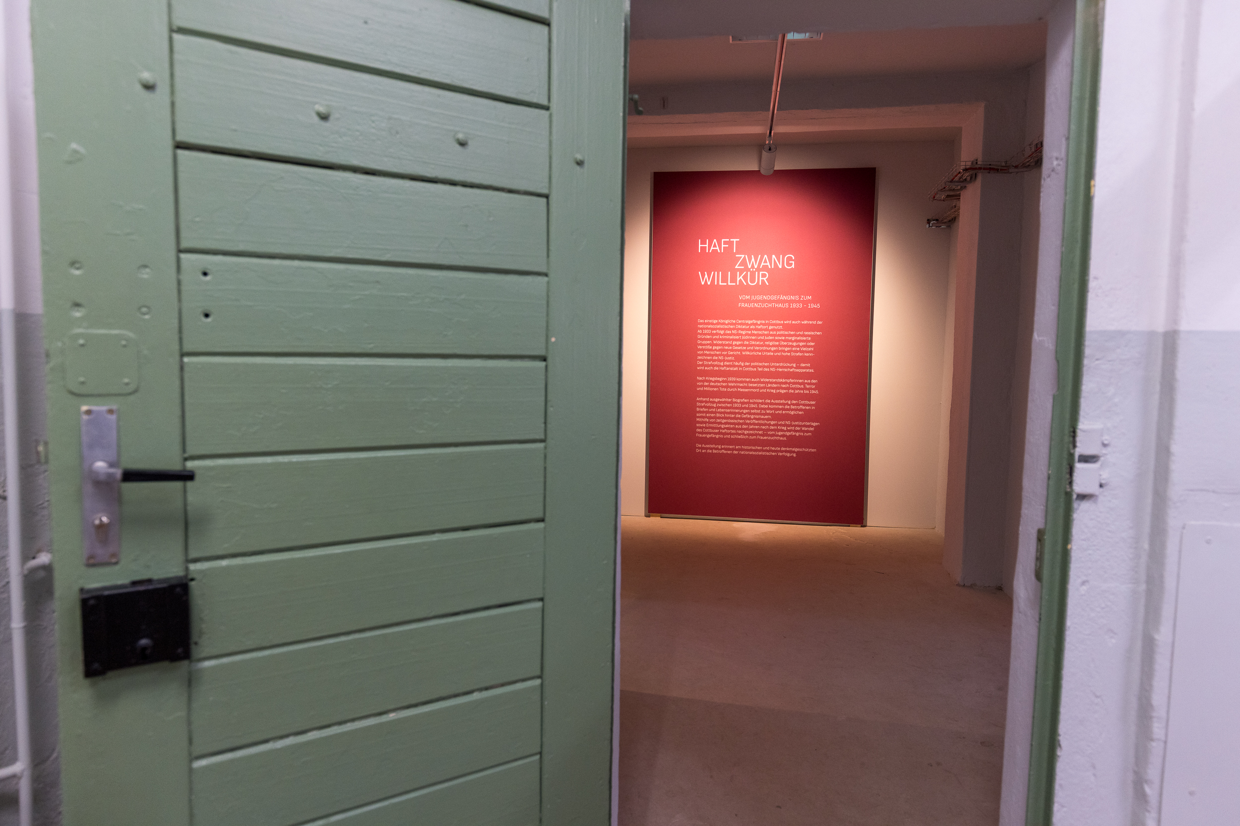 Öffentliche Führung in „HAFT – ZWANG – WILLKÜR – Vom Jugendgefängnis zum Frauenzuchthaus 1933-1945“