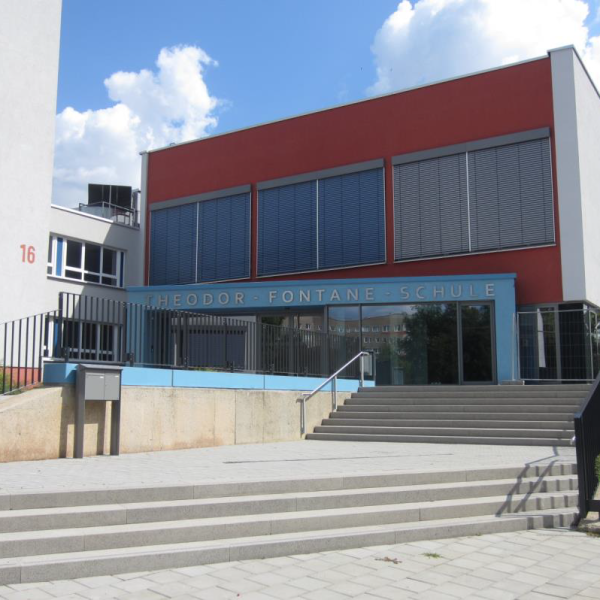 Eingangsbereich der Theodor-Fontane Gesamtschule